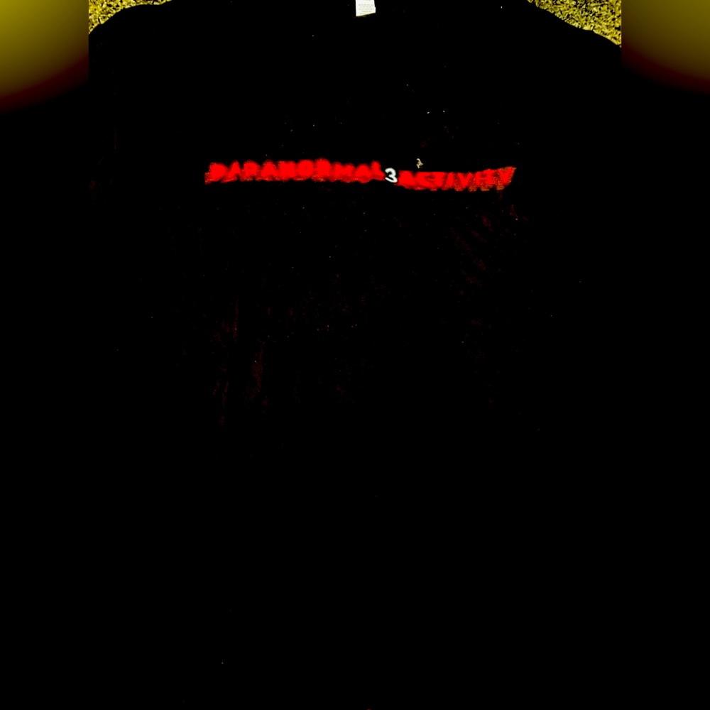 Paranormal Activity 3 movie t-shirt